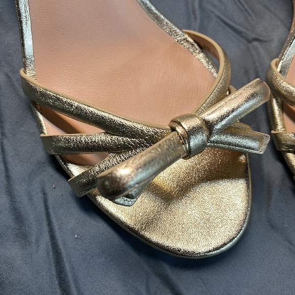 Kate spade flamenco wedge in gold size 8.5 - Picture 3 of 9